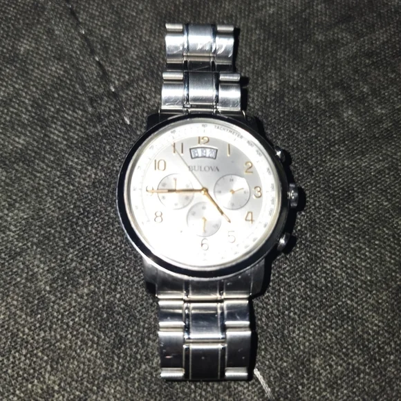 Bulova Men's Two-Tone Chronograph Watch - Picture 7 of 10